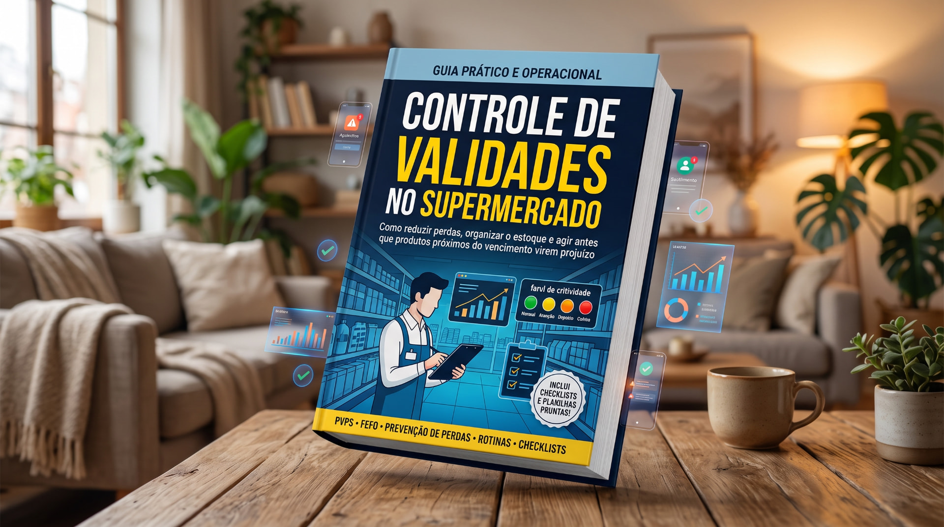 E-book Controle de Validades para Supermercados — capa oficial